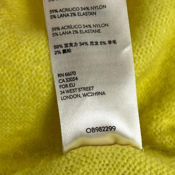 Free People Afterglow Oversized Mockneck Sweater Size XS - Picture 6 of 7